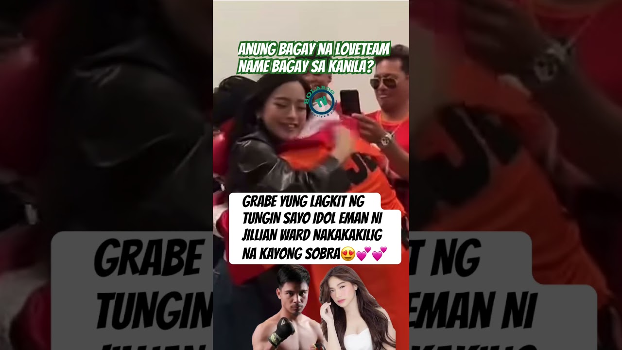 INLOVE NA INLOVE NA SILA JILLIAN WARD AT EMAN BACOSA SA ISAT ISA😍 #emanbacosa #jillianward