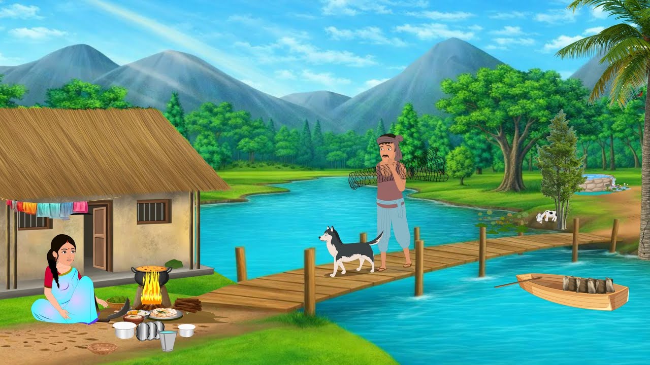 एक गरीब मछुआरे की मज़बूरी | Ek Greeb Machhuare Ki kisamt | Hindi Kahani | Moral Story | Hindi Story 