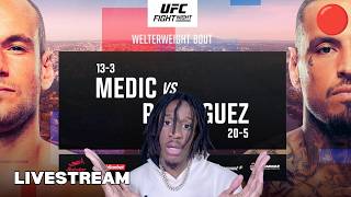 UFC Belgrade Medic vs Rodriguez Fighht Companion | LIVESTREAM