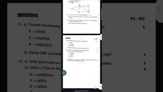 BU 1ST SEM MCA THEORY OF COMPUTATION QUESTION PAPER 2021