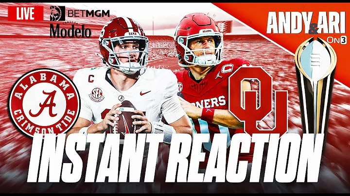 Alabama ADVANCES in the CFP vs Oklahoma | Crimson Tide's BIG WIN over Sooners: INSTANT REACTION