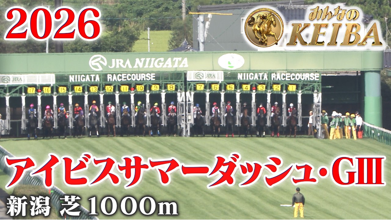 アイビスサマーダッシュ・GⅢ】アイビスSD 新潟 芝 1000m 2026 レース