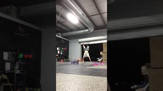 Handstand Walk Zig-Zag through Cones