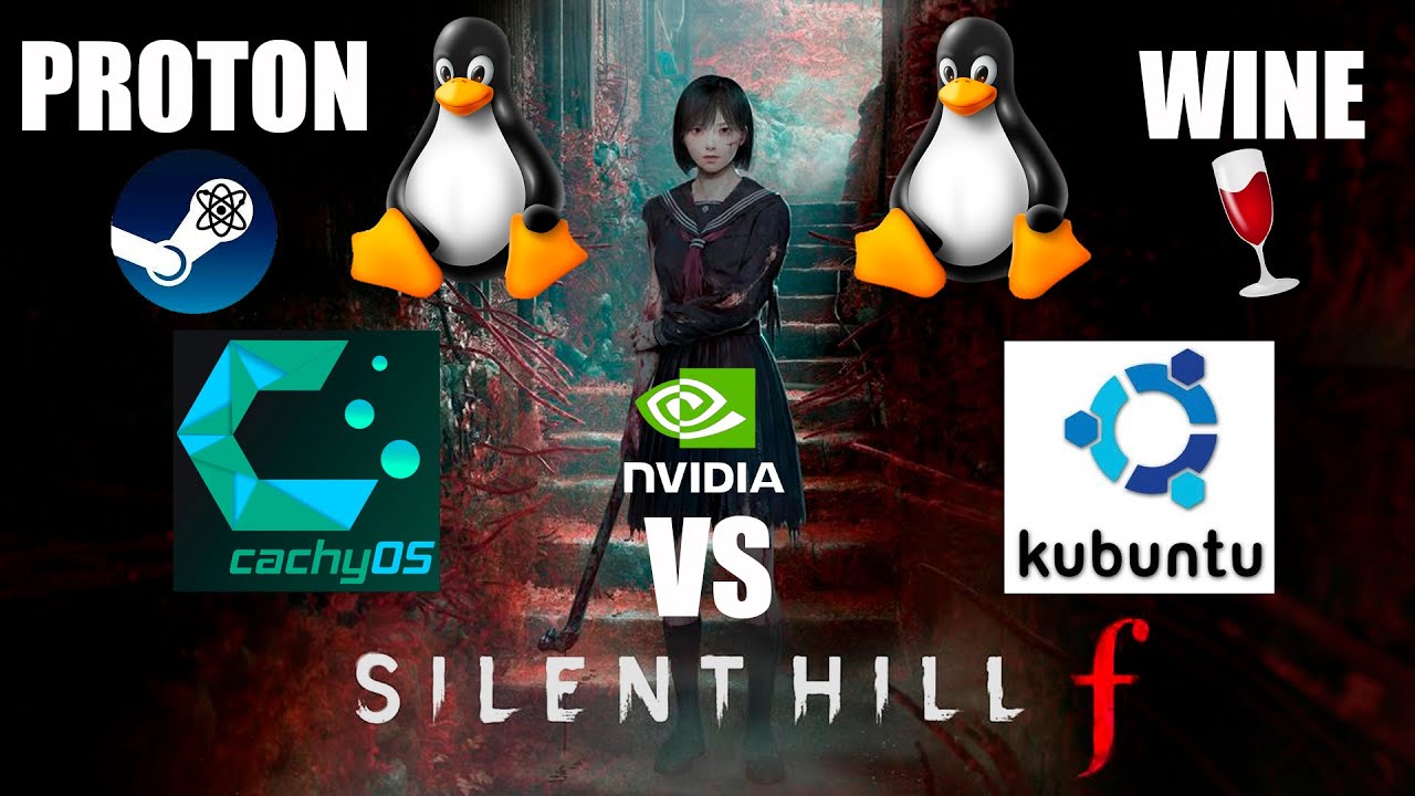 Silent Hill F Cachyos Vs Ubunut Proton Vs Wine Nvidia Rtx 3060 Youtube 