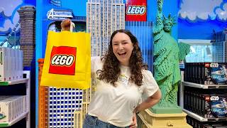 Shopping At Every LEGO Store in NYC!