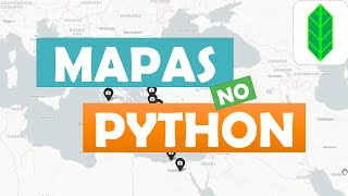 O tutorial mais completo sobre como criar MAPAS no PYTHON utilizando a biblioteca FOLIUM!
