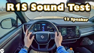 2025 Rivian R1S – 12-speaker Base Sound System Review
