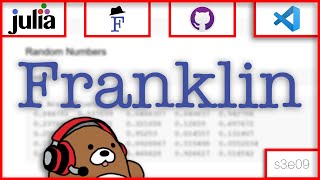 [03x09] Intro to Franklin, a Julia Static Site Generator | 9/13 | Julia Web Tools for Beginners