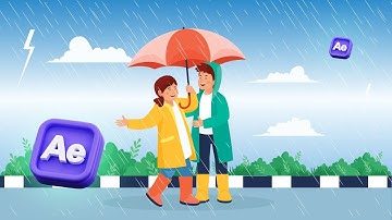 How To Create 2d Animation & after effects basic tutorial