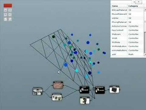 Physics simulation and Wiimote, made with SourceBinder