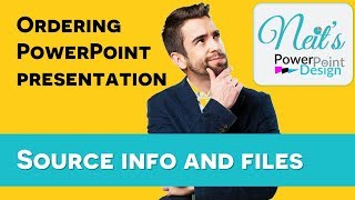 Ordering PowerPoint Presentation. Source info and files. NeitDesign