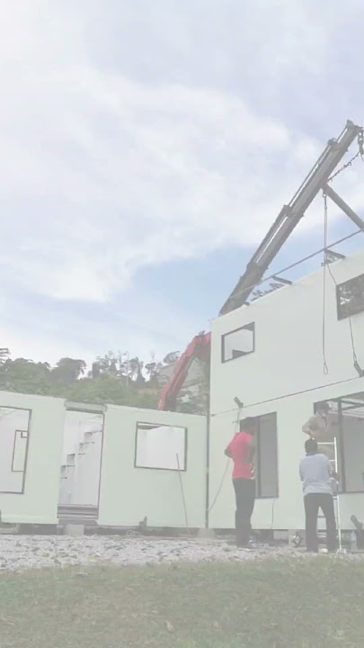 RumahHQ.com - Kerja Pemasangan Rumah Prefab di Puncak Alam