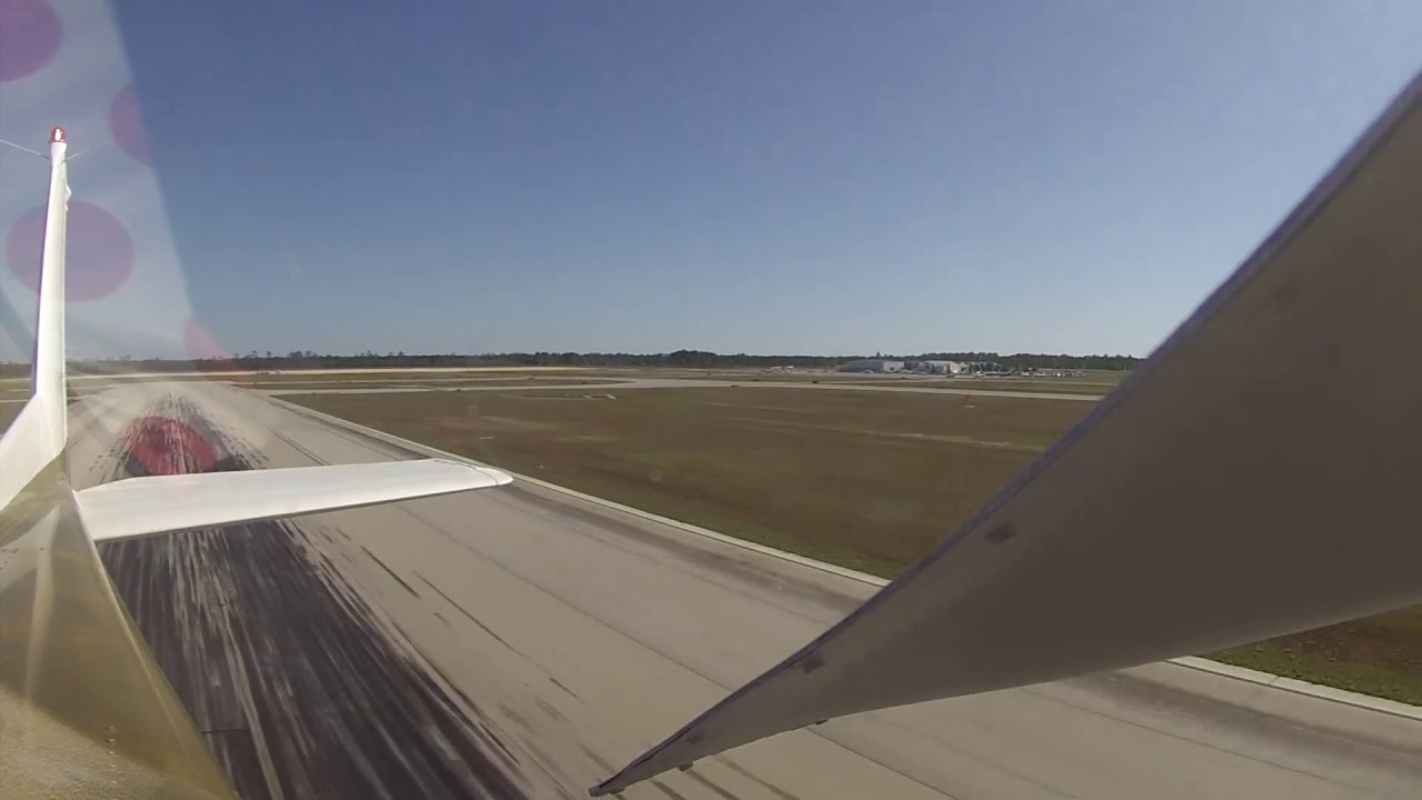 Flying the coast line of Panama City Beach