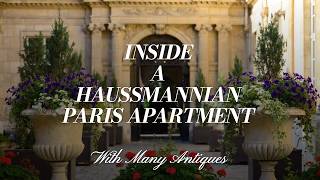 Inside a Haussmannian Paris Apartment With Antiques