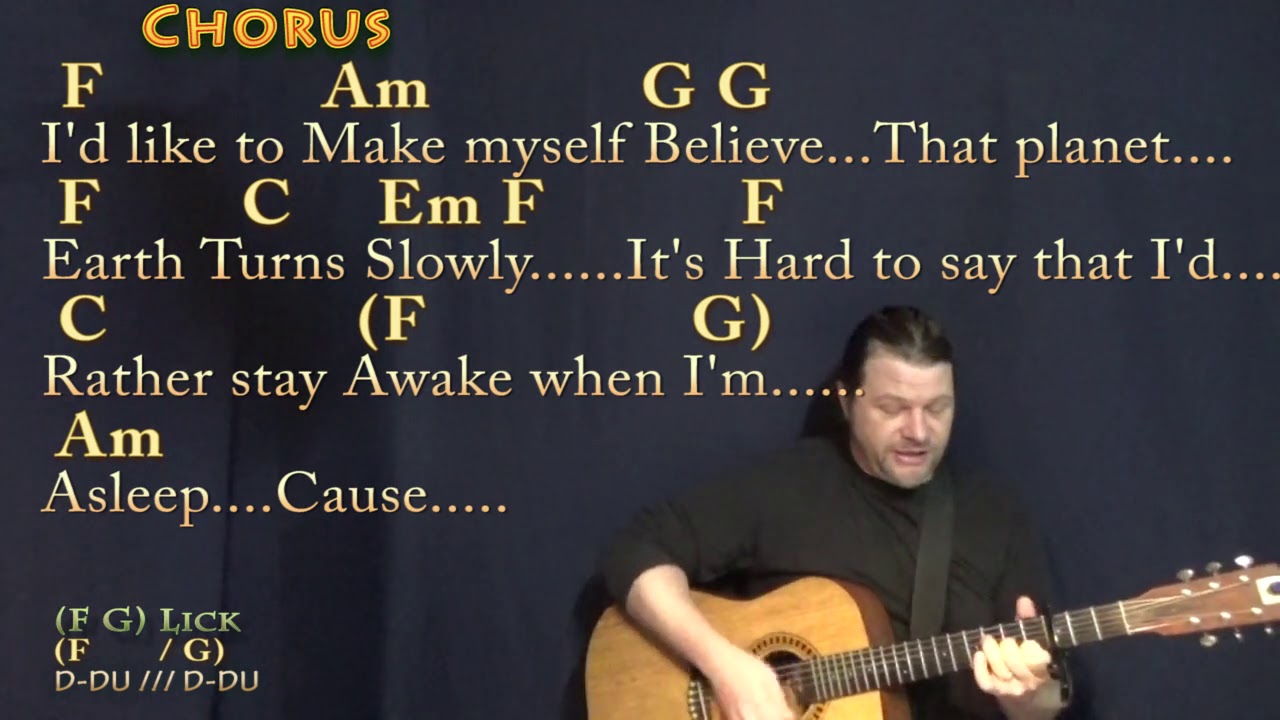 Fireflies (Owl City) Guitar Cover with Chords/Lyrics Capo 3rd Fret YouTube