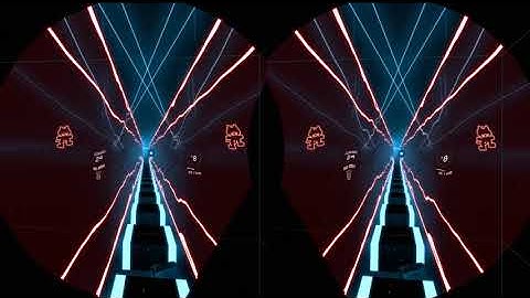 Beat Saber Crab Rave VR [ Google Cardboard Viewable Verison ]