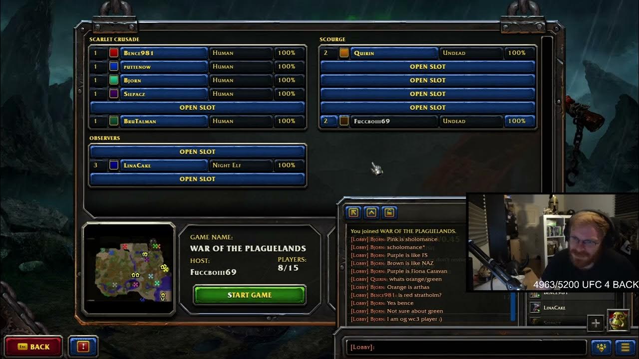 WC3 Community Games TommyKay Plays Warcraft 3 01/11/2022 YouTube