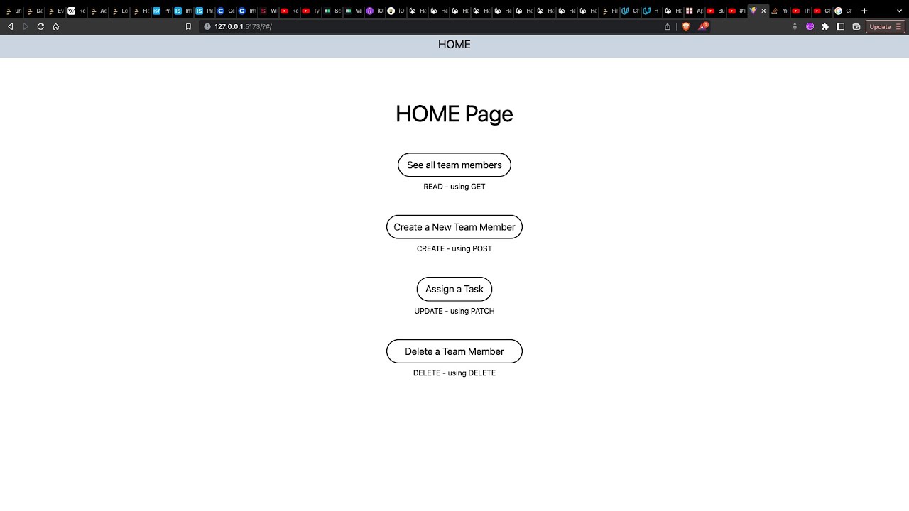 Simple Team Manager Project Node Express Mongo - YouTube