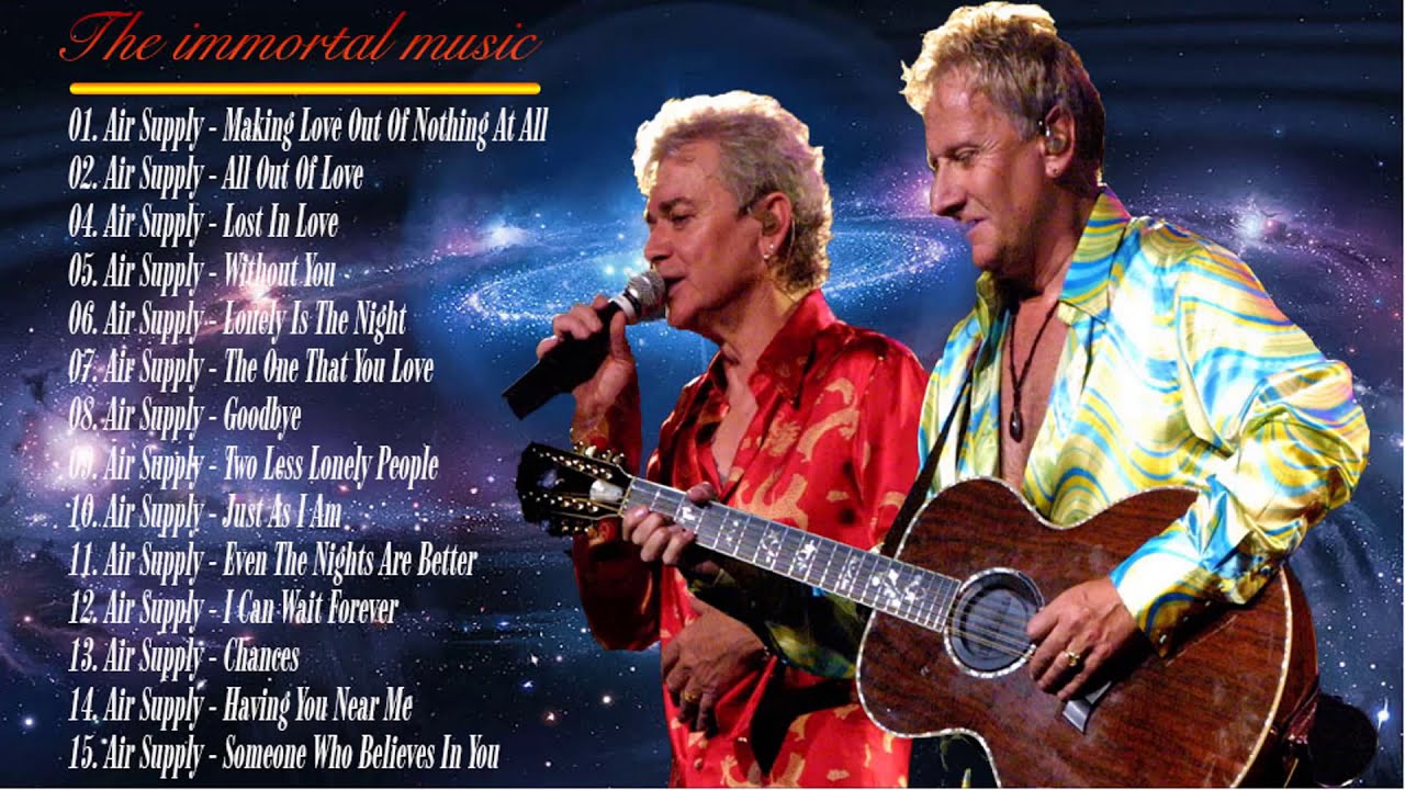 Air Supply Collection Of The Best Songs Of Air Supply YouTube