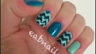 DIY Chevron Nails!