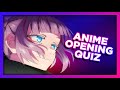 Anime opening quiz  50 openings very easy  very hard