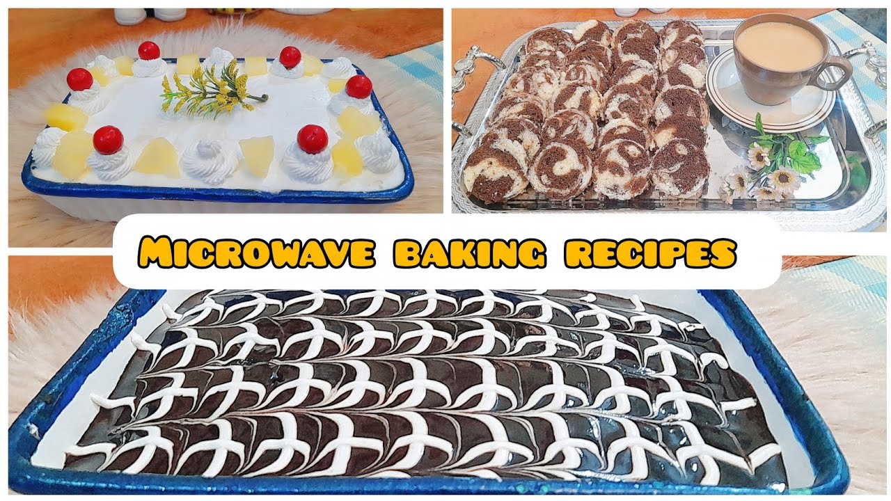 3 amazing microwave baking recipes|Here I put together a collection of top microwave baking recipes 