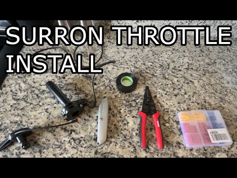 Install a Surron Throttle on Any E-Bike (3 pin connector)
