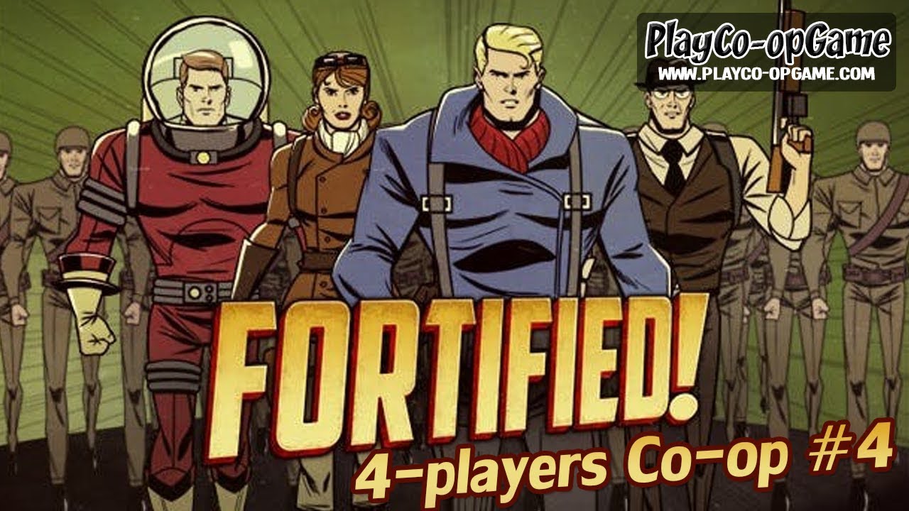 Fortified [PC/Steam] - (4-players) Co-op Gameplay #4