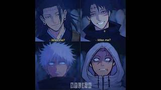 Same reaction but, different victims😭🙏🥀...... | #anime #jujutsukaisen #memes