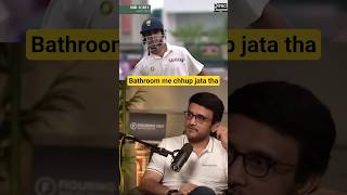 Why Ganguly used to avoid social interaction before Pakistan match..