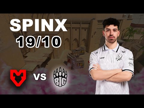 SPINX POV (19/10) MIRAGE || MOUZ VS BIG