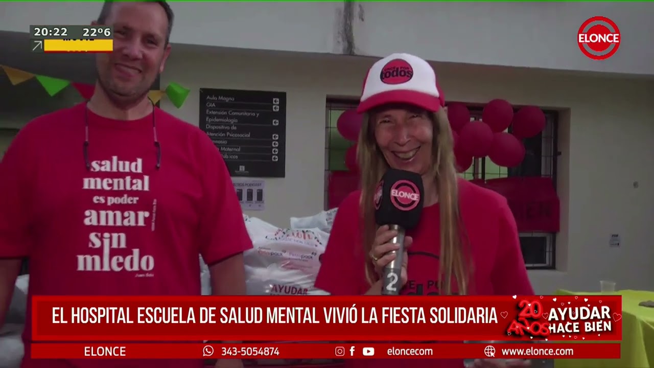 El Hospital Escuela de Salud Mental vivió una gran jornada solidaria ...
