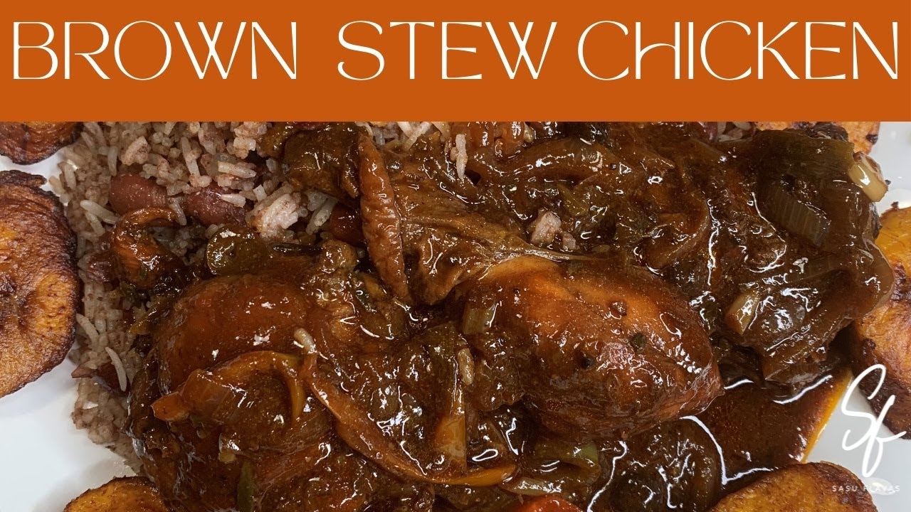LISTEN !!!Jamaican Brown Stew Chicken (no ketchup please) 