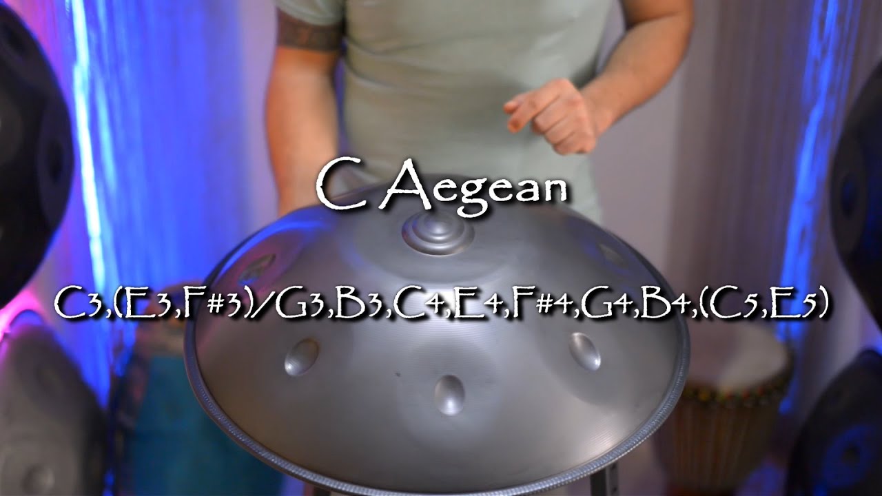 VIBE Handpan - C Aegean 12