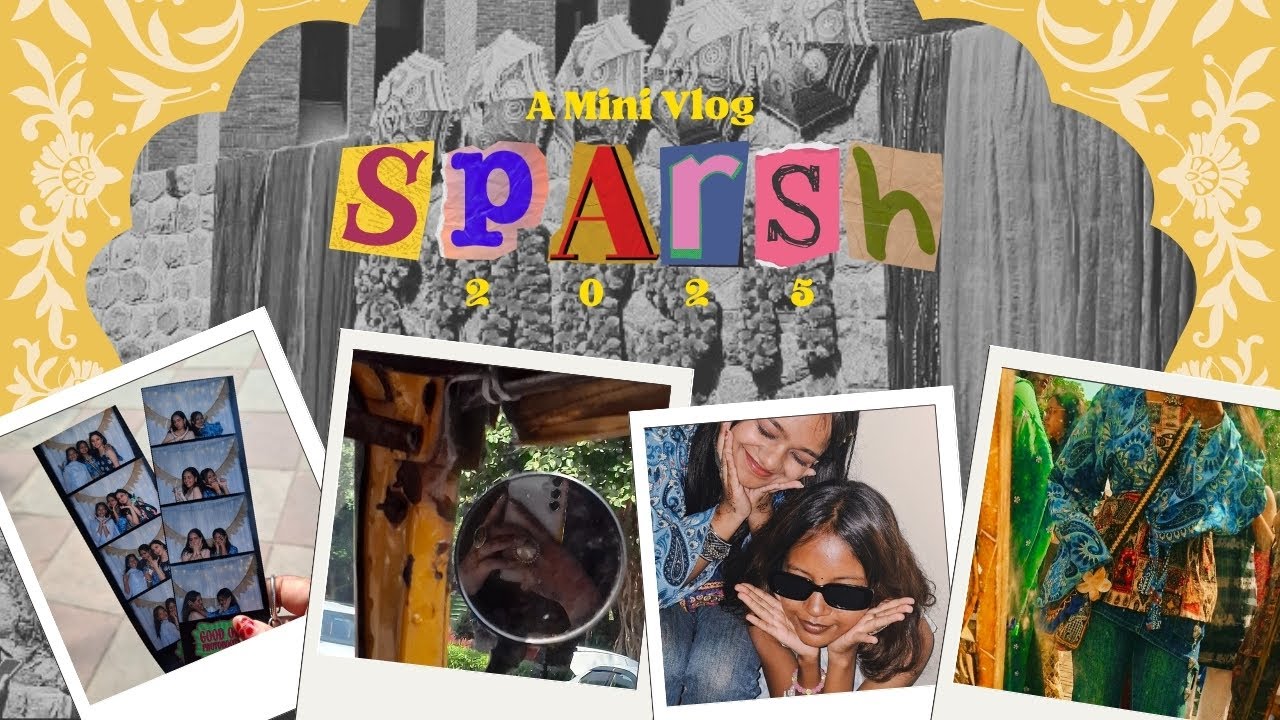 SPARSH ’25🌸 | Jesus & Mary College🎉 | Mini Vlog | Delhi University| South Campus