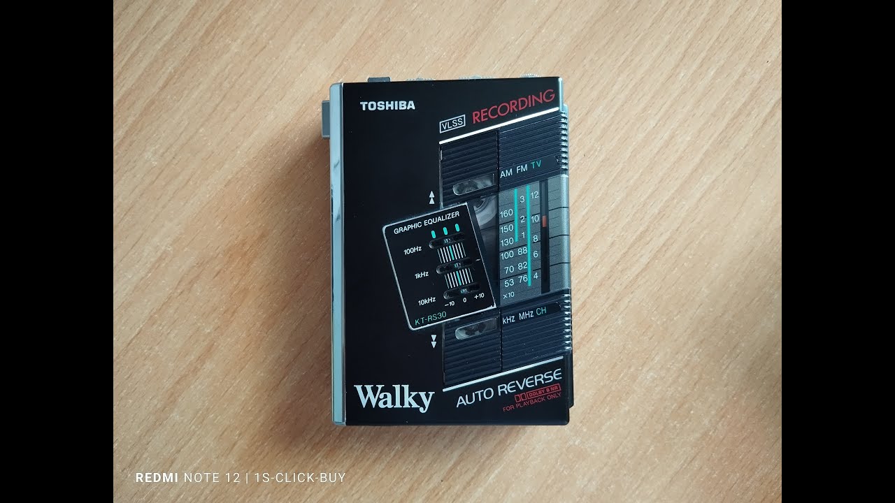 TOSHIBA 東芝 Walky　ウォークマン　KT-RS30　訳あり TOSHIBA 東芝 Walky ウォークマン KT-RS30 訳あり - メルカリ