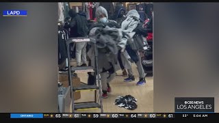 18 arrests made in alleged theft ring in Los Angeles