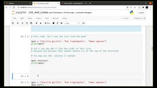 3.8. List Reverse And Sort Methods