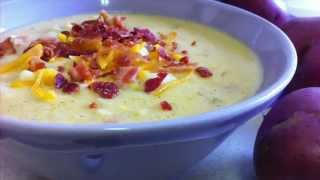 Corn & Potato Chowder ~ Easy Soup Recipe