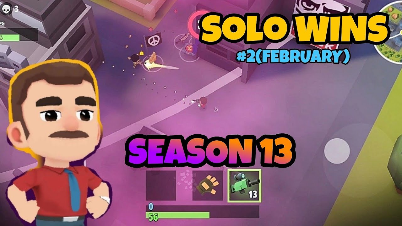 Solo Wins #2 February|Battlelands Royale Season 13|Virtual Peace Gaming