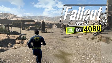 Fallout: Vault 13 Demo (Fallout 1 Remake - Fallout 4 Mod) PC RTX 4080 4K Ultra Gameplay