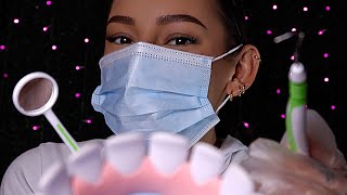 ASMR Dental Cleaning - How long does it take you to fall asleep?