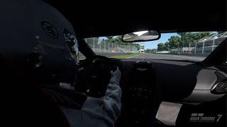 [Gran Turismo 7] Aston Martin One-77 at Monza Circuit (cockpit camera)