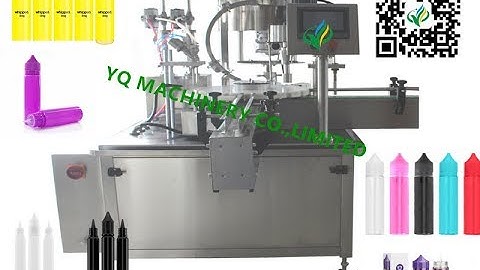 Automatic chubby gorilla unicorn bottle filling plugging tamper proof cap closing machine price