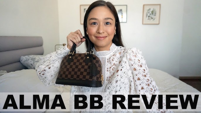 Louis Vuitton ALMA BB MONOGRAM // UNBOXING & REVIEW ♡ 