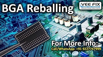 BGA IC Reballing Process | How to do BGA Reballing