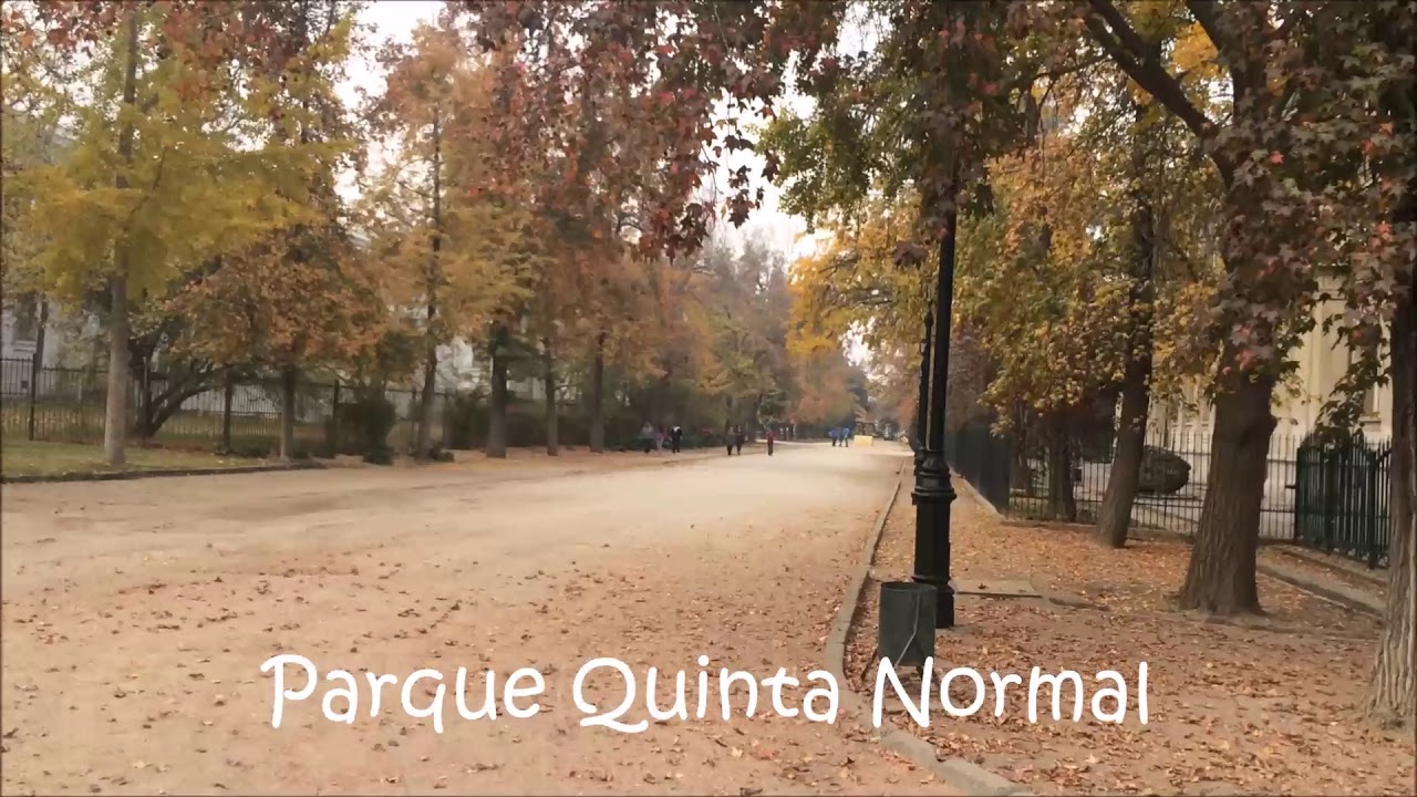 Outono em Santiago do Chile