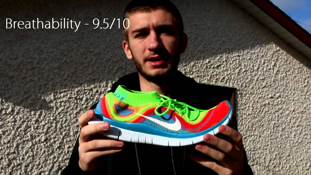 Discrepancia Desprecio Elegante Nike Free Flyknit 5 0 - Performance Review - YouTube