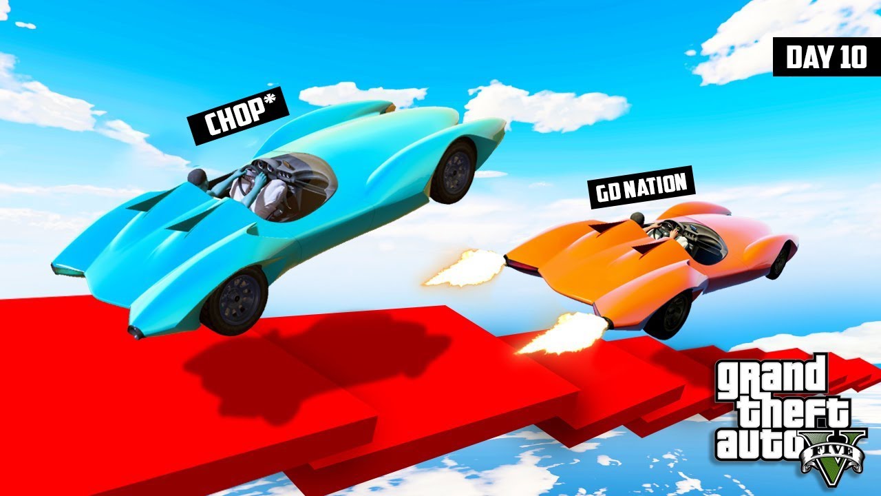 🚥GD NATION FACE TO FACE CHALLANGE WITH CHOP [DAY 10] GTA 5 ...