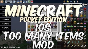 [0.10.4] Too Many Items Mod iOS - Minecraft Pocket Edition